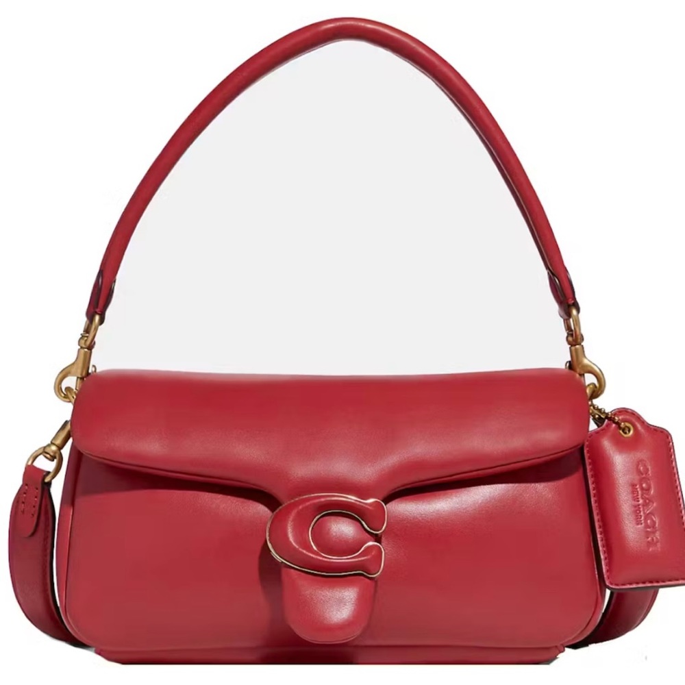 NWT Coach Pillow Tabby 26 - Red Apple